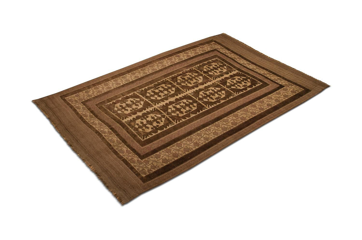 Tapis Kelim - Vieux - 280 x 183 cm - marron