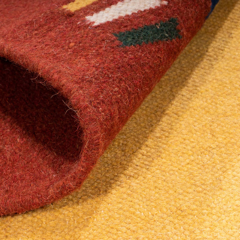 Tapis Kelim - Tendance - 240 x 170 cm - or