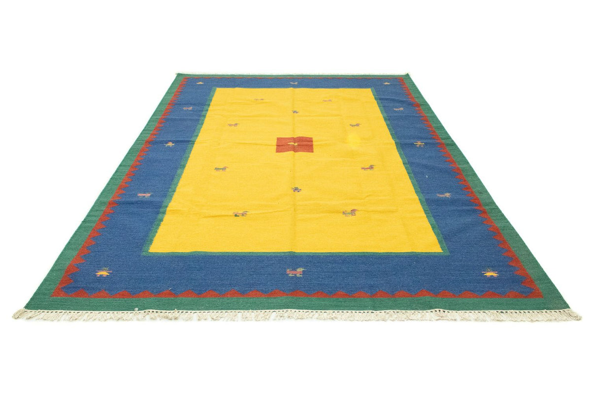 Tapis Kelim - Tendance - 300 x 200 cm - jaune