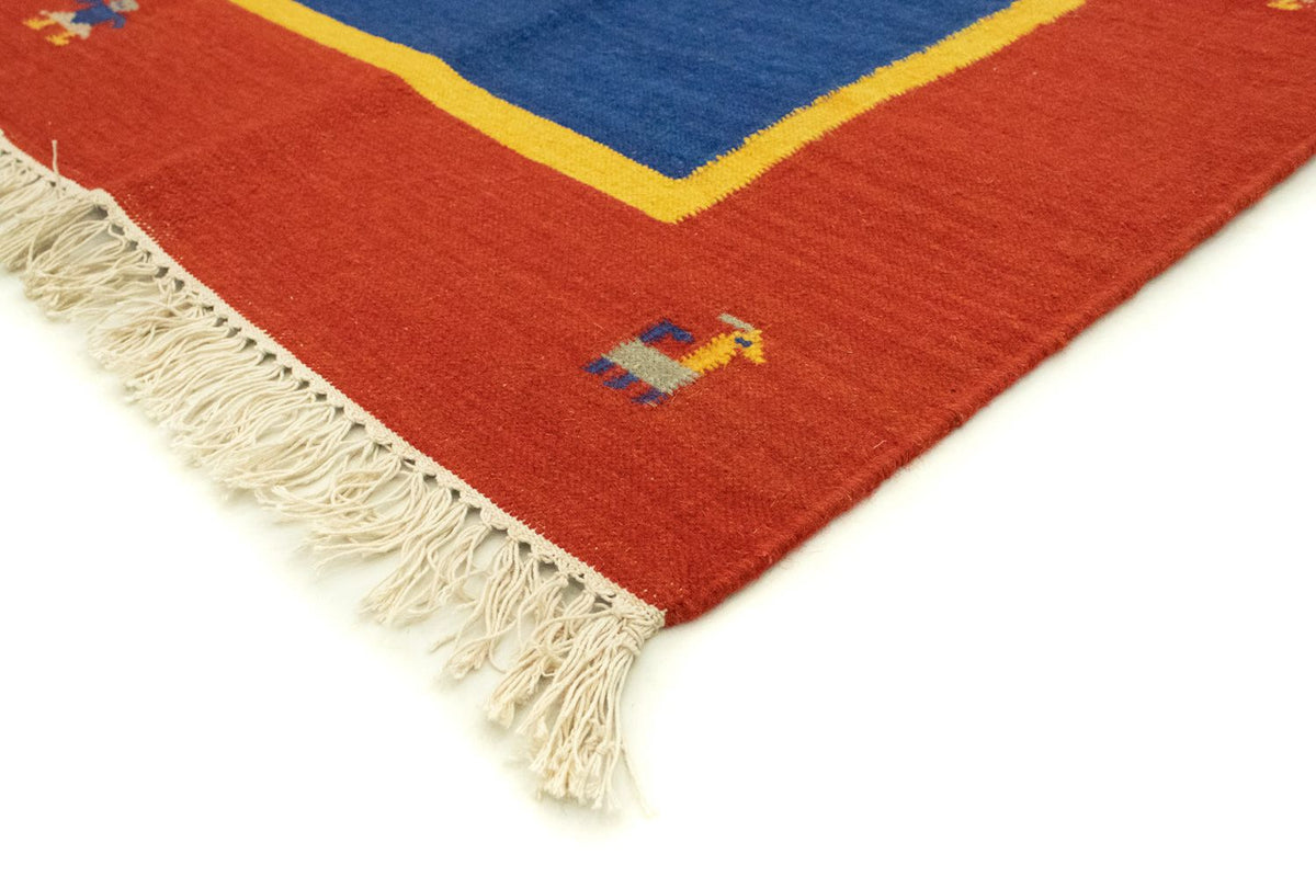 Tapis Kelim - Tendance - 300 x 200 cm - bleu