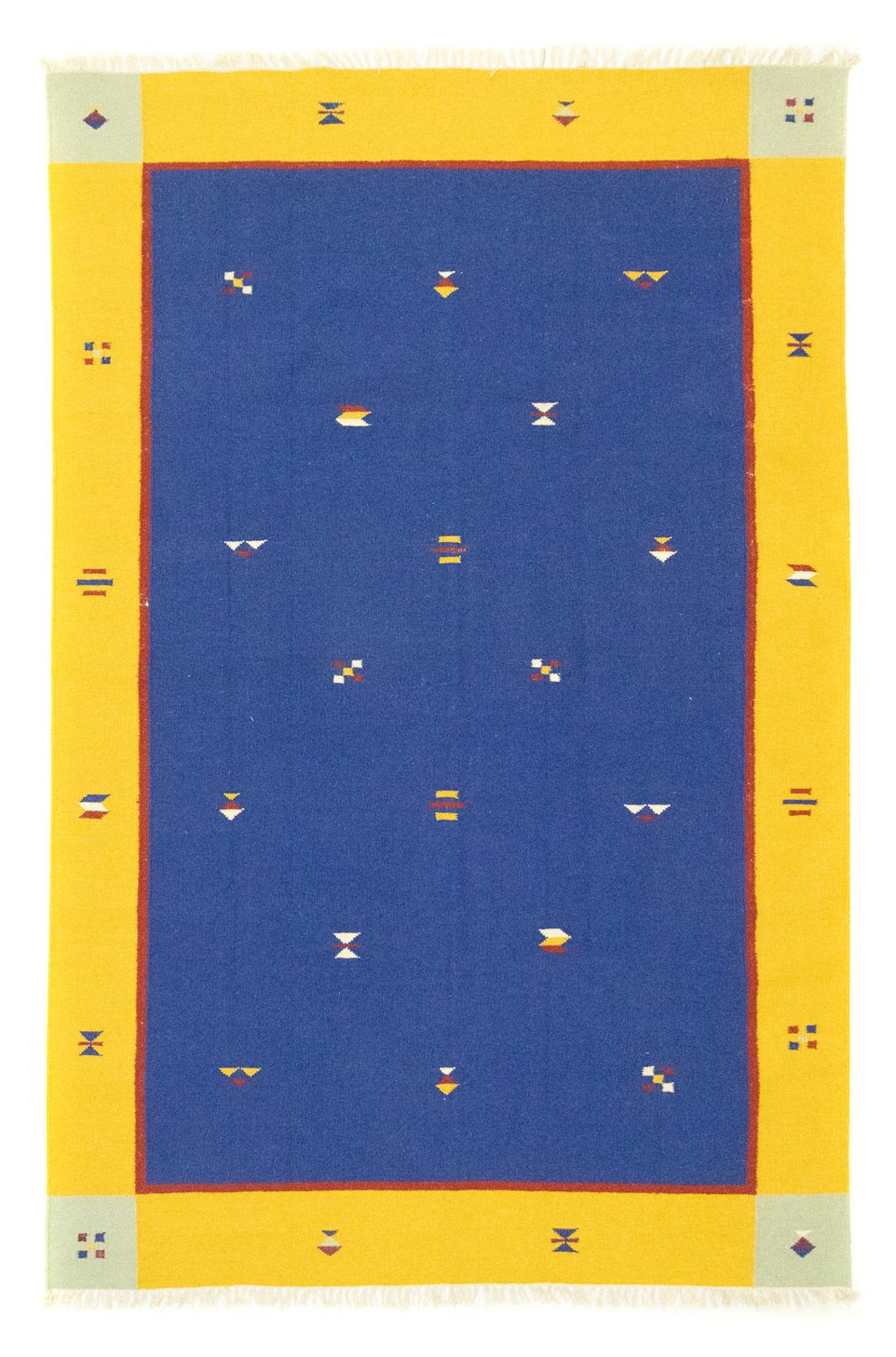 Tapis Kelim - Tendance - 300 x 200 cm - bleu