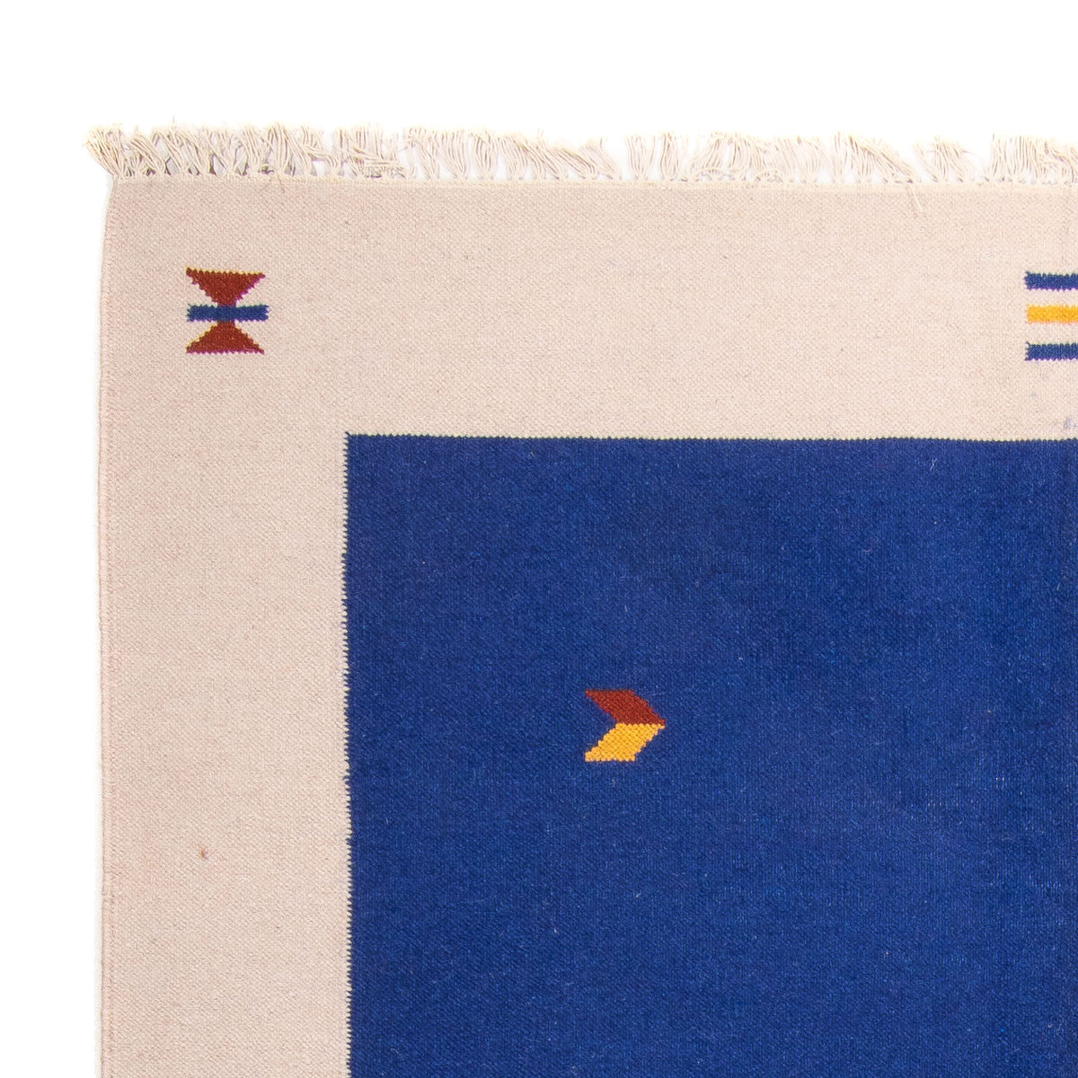 Tapis Kelim - Tendance - 240 x 170 cm - bleu foncé