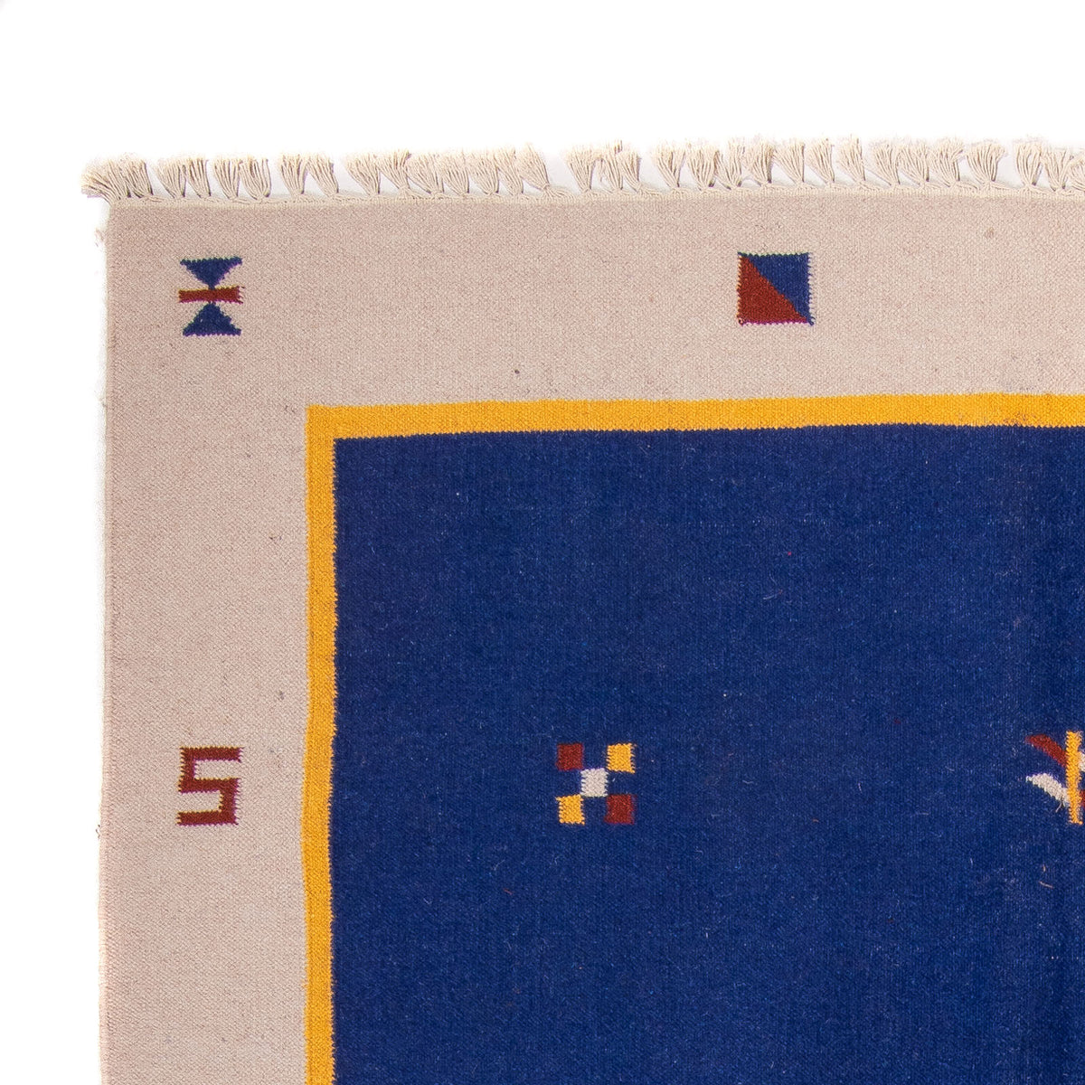 Tapis Kelim - Tendance - 240 x 170 cm - bleu foncé