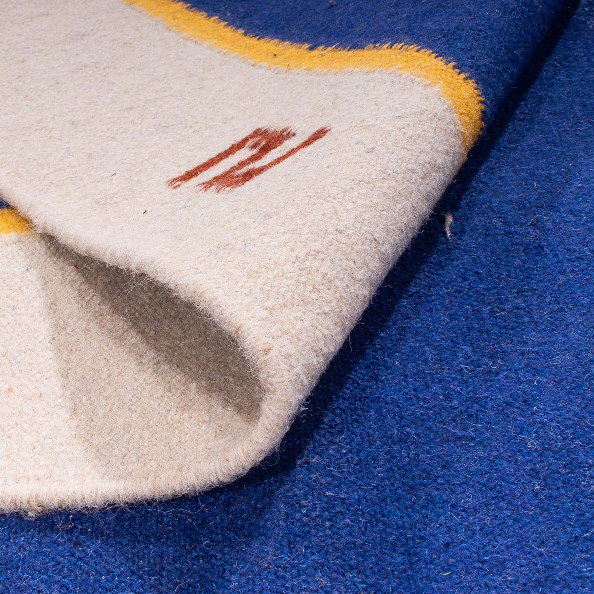 Tapis Kelim - Tendance - 240 x 170 cm - bleu foncé