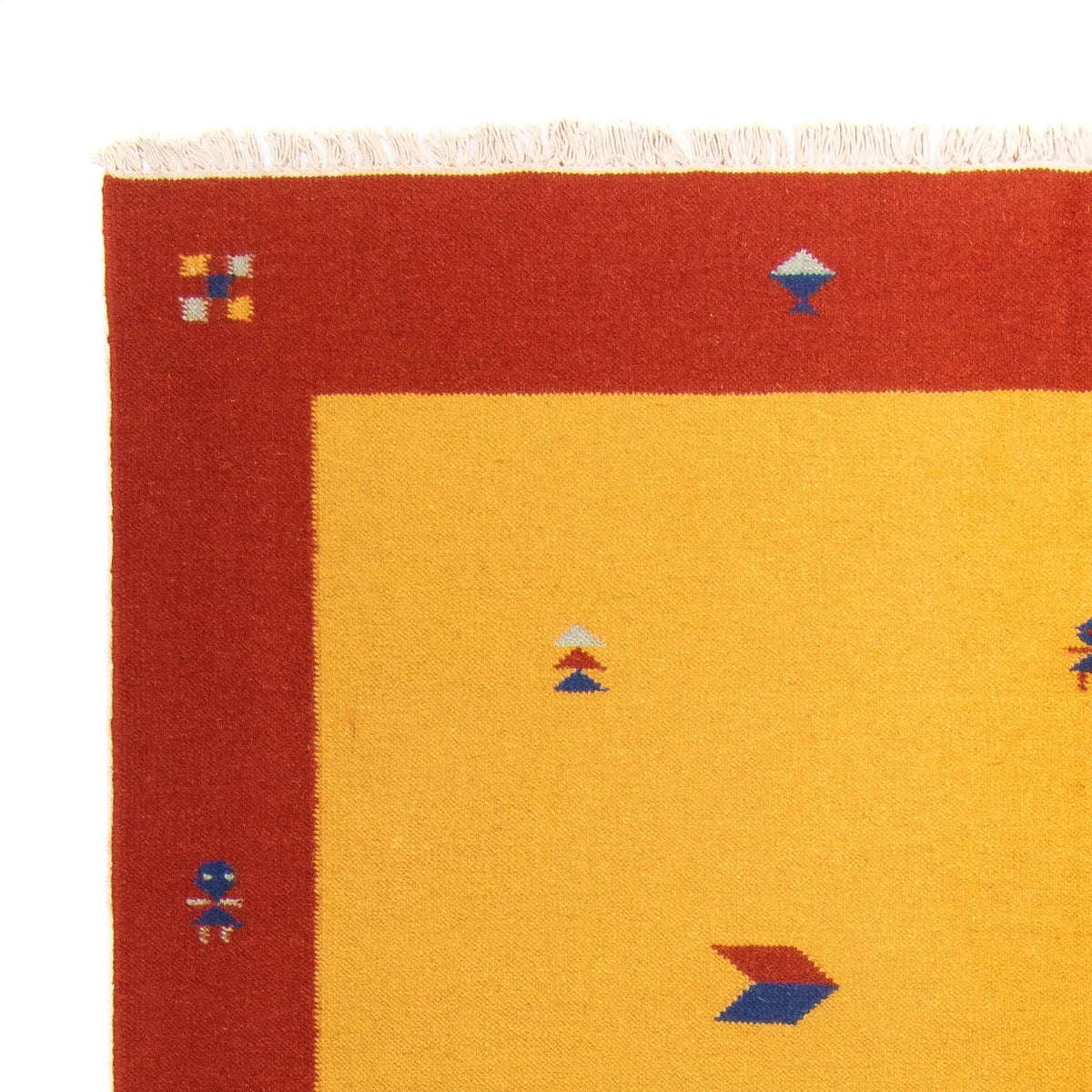 Tapis Kelim - Tendance - 240 x 170 cm - or