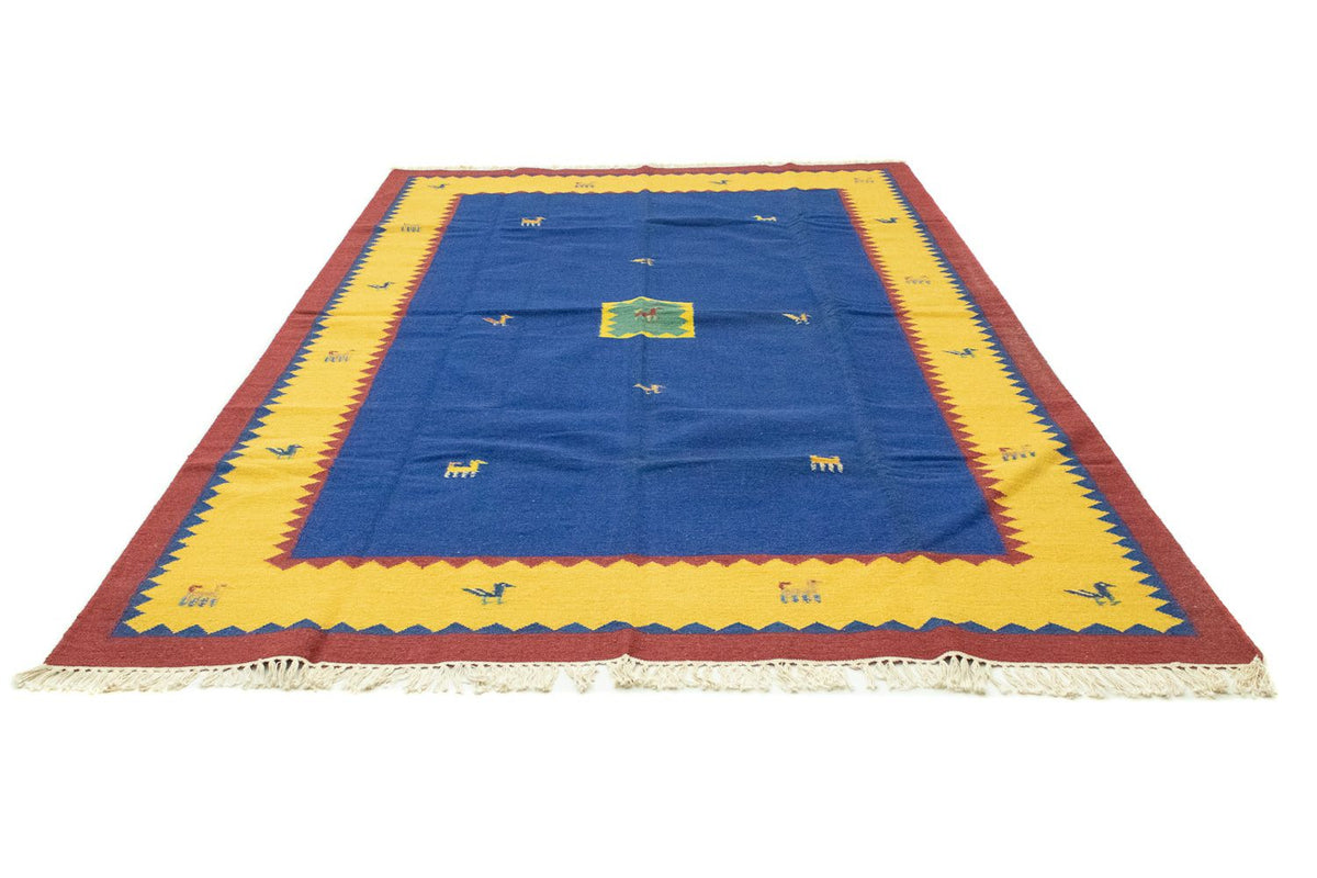 Tapis Kelim - Tendance - 300 x 200 cm - bleu