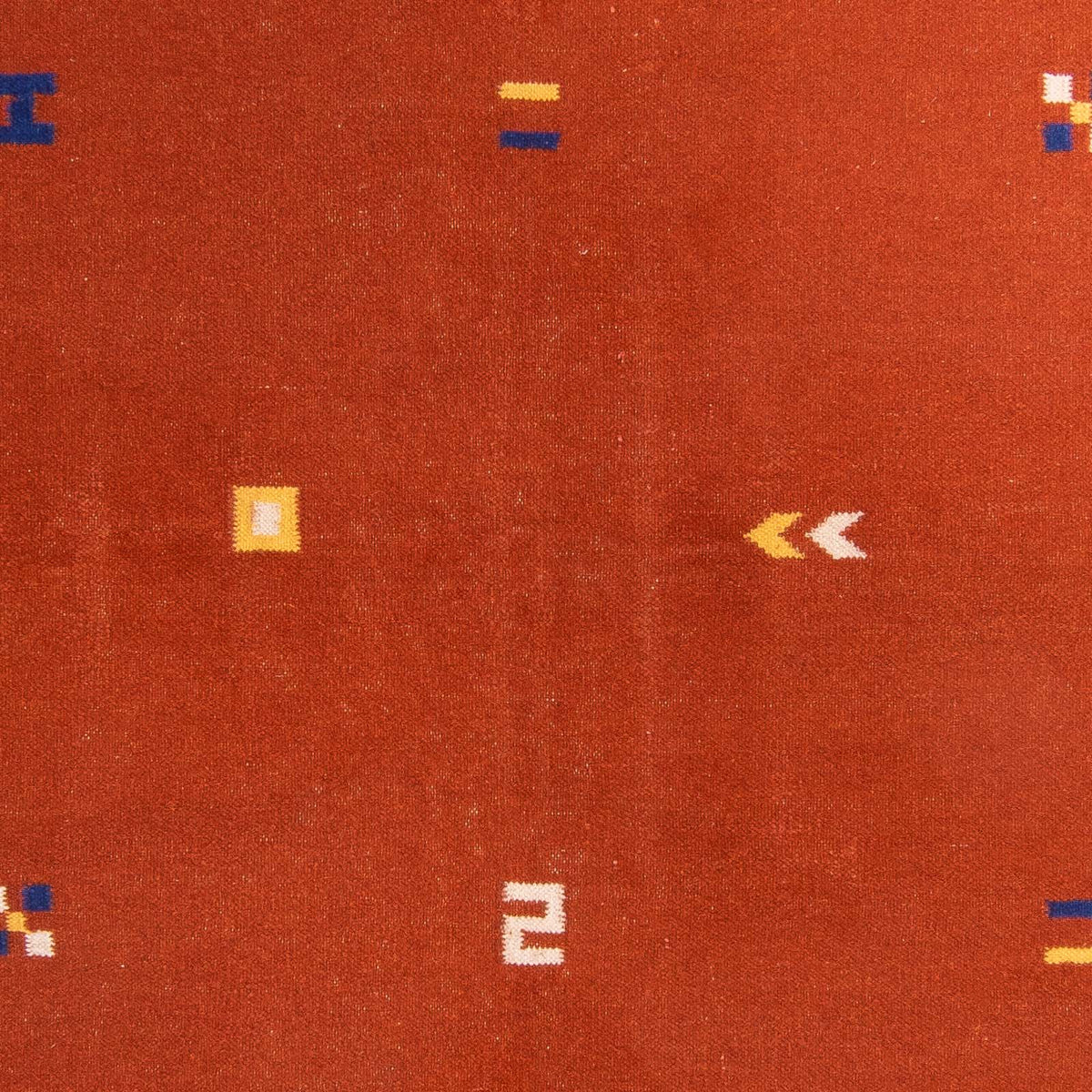 Tapis Kelim - Tendance - 240 x 170 cm - rouge foncé