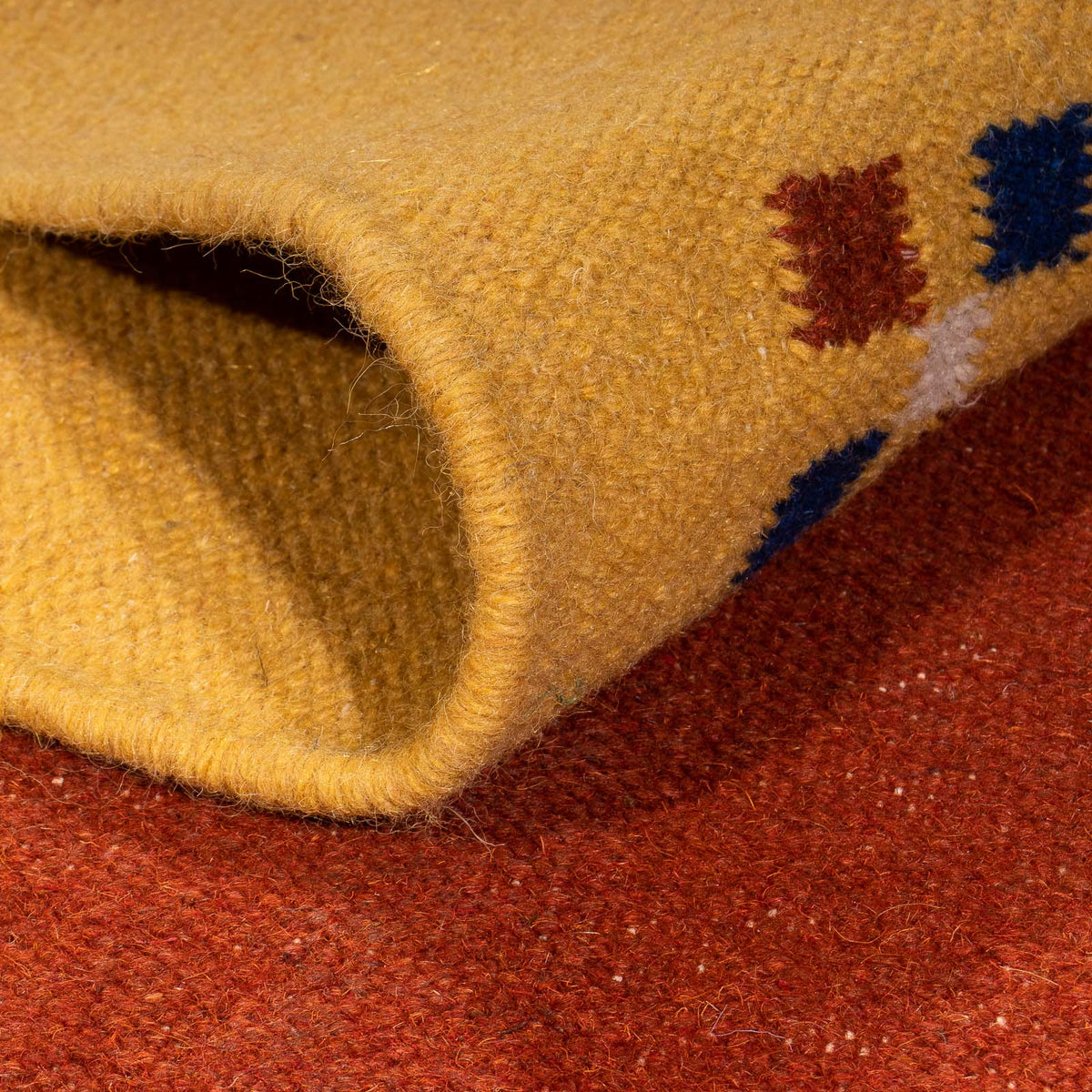 Tapis Kelim - Tendance - 240 x 170 cm - rouge foncé