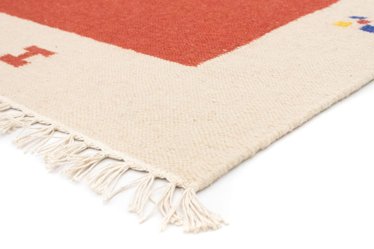 Tapis Kelim - Tendance - 240 x 170 cm - rouille