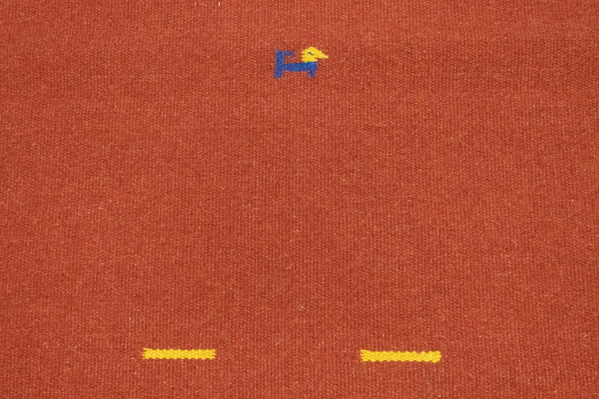 Tapis Kelim - Tendance - 180 x 120 cm - rouille