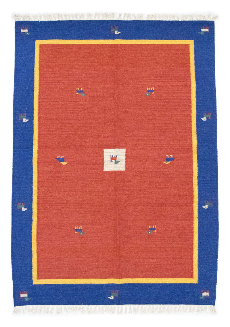 Tapis Kelim - Tendance - 200 x 140 cm - orange