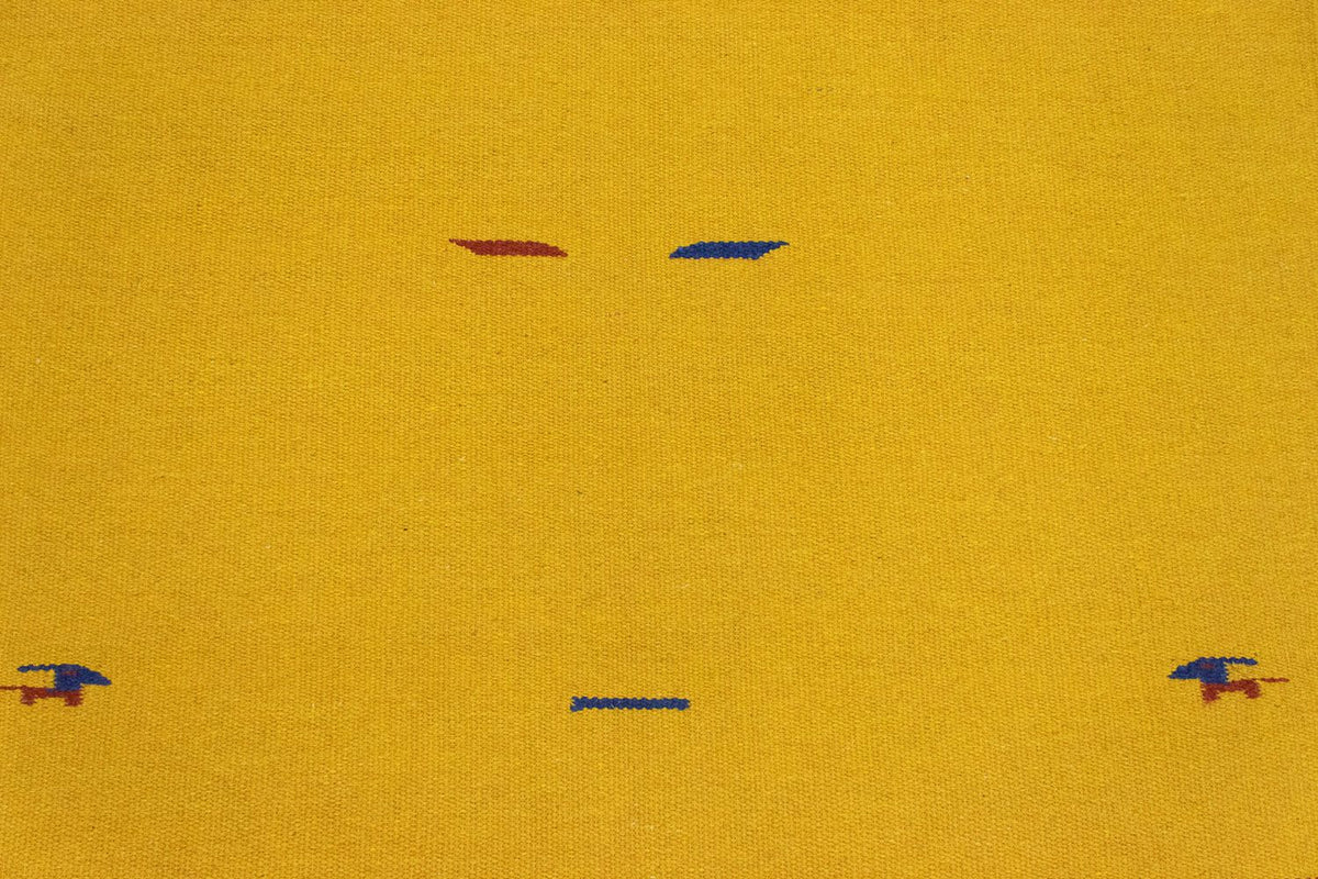 Tapis Kelim - Tendance - 180 x 120 cm - jaune