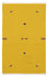 Tapis Kelim - Tendance - 180 x 120 cm - jaune