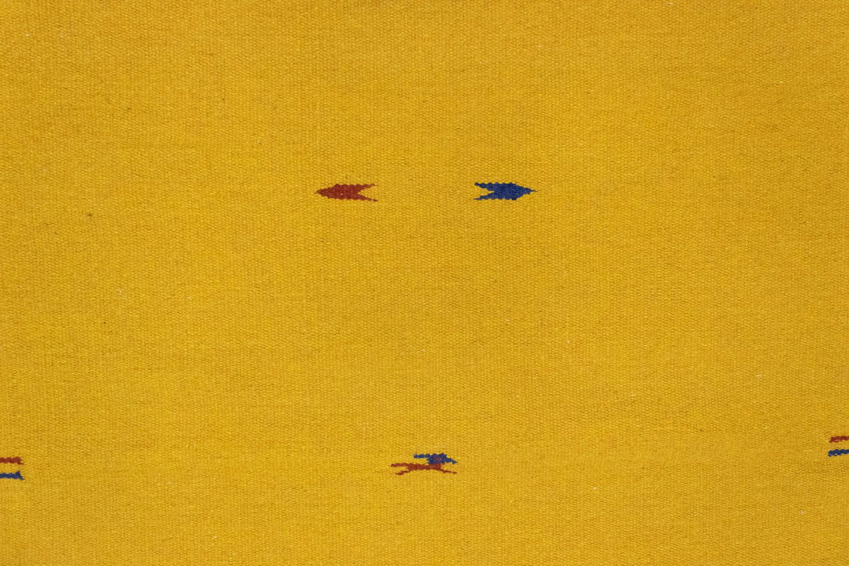 Tapis Kelim - Tendance - 180 x 120 cm - jaune