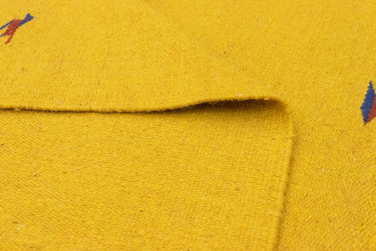 Tapis Kelim - Tendance - 180 x 120 cm - jaune