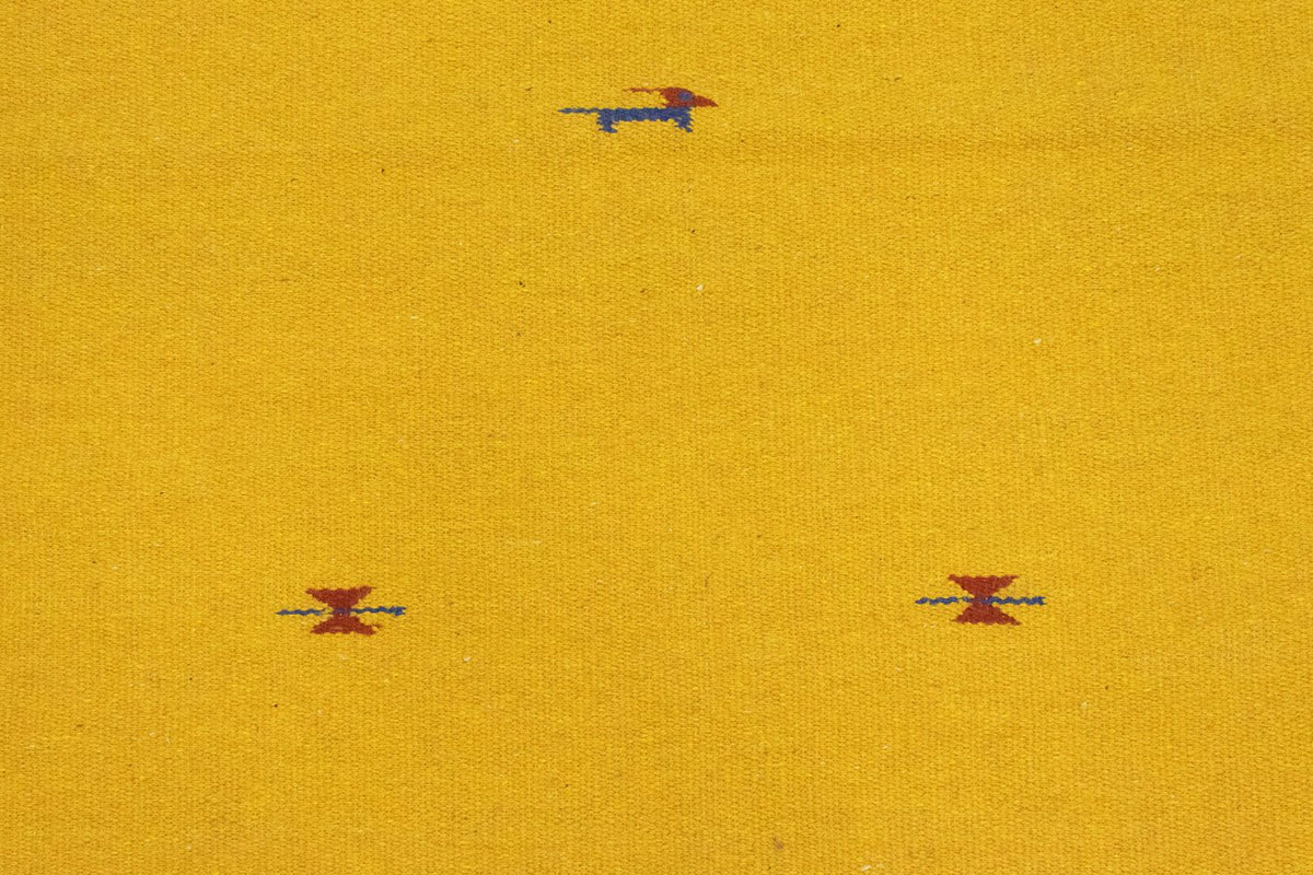 Tapis Kelim - Tendance - 180 x 120 cm - jaune