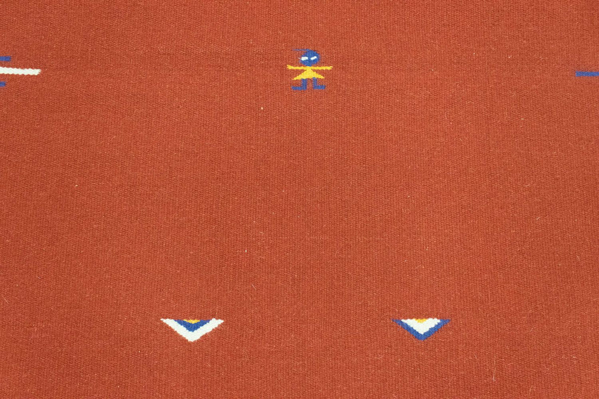 Tapis Kelim - Tendance - 180 x 120 cm - rouge