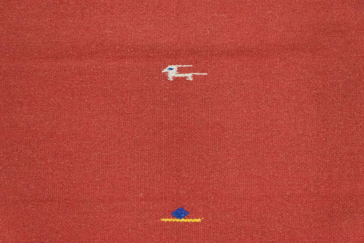 Tapis Kelim - Tendance - 180 x 120 cm - rouge