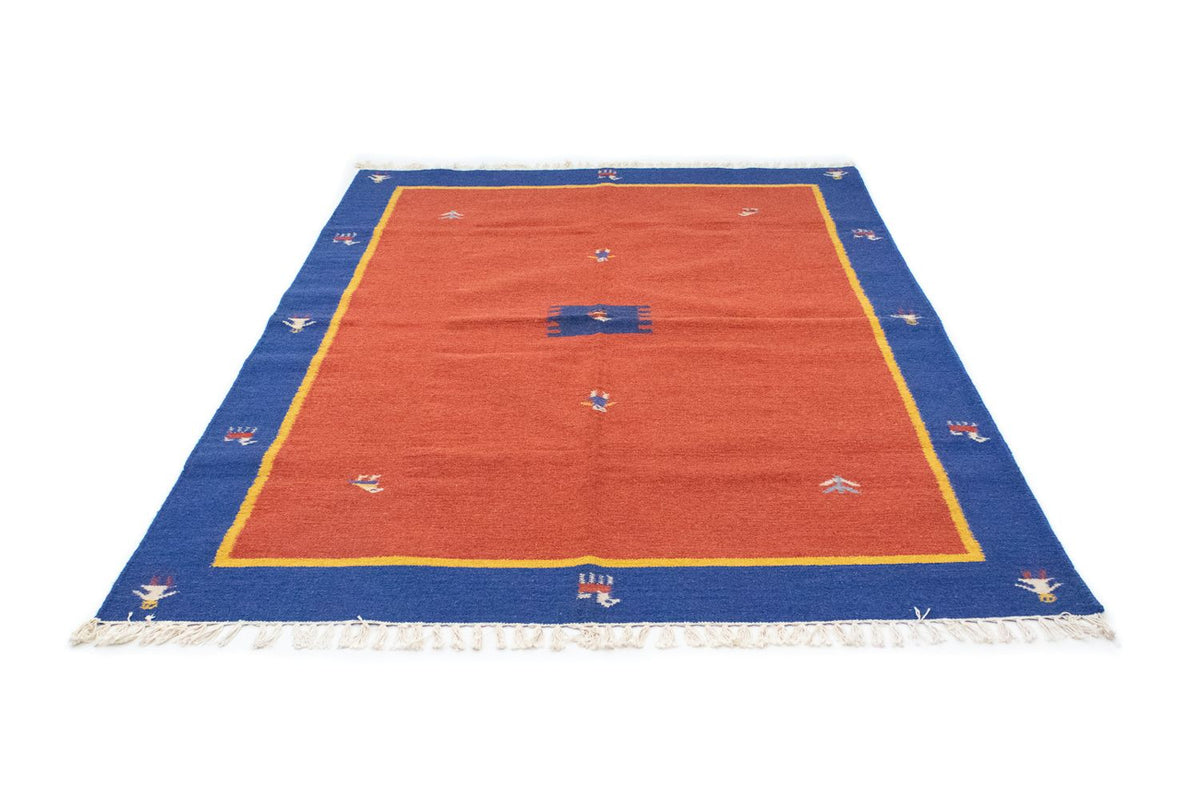 Tapis Kelim - Tendance - 200 x 140 cm - orange