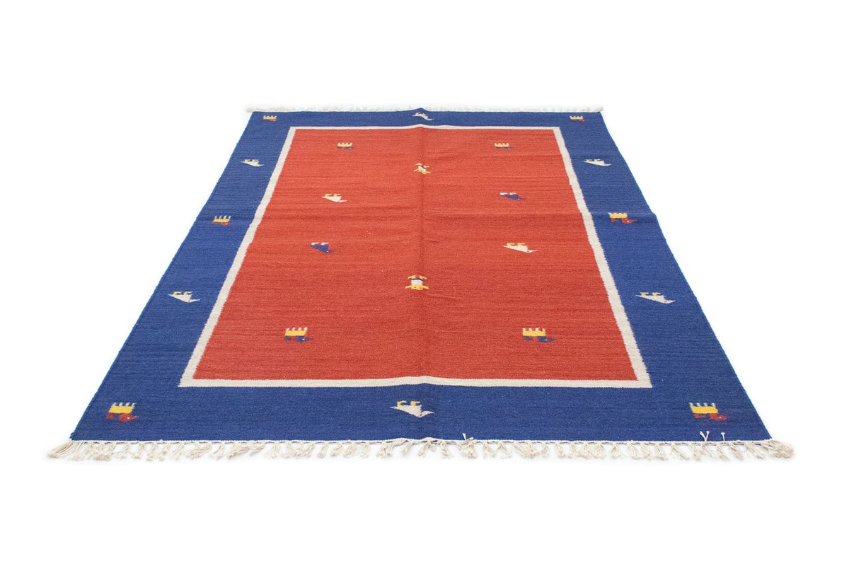 Tapis Kelim - Tendance - 200 x 140 cm - rouge