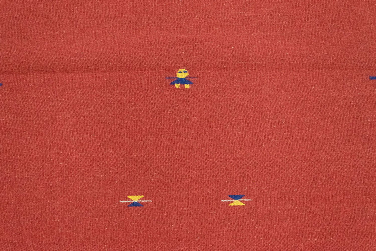 Tapis Kelim - Tendance - 180 x 120 cm - rouge