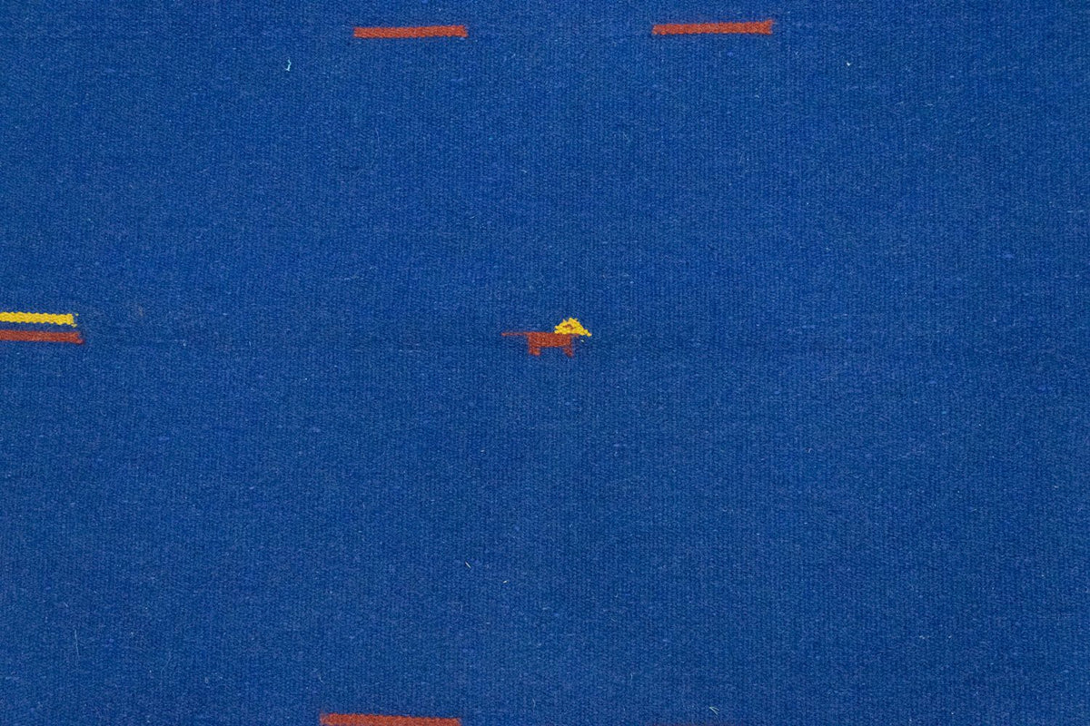 Tapis Kelim - Tendance - 180 x 120 cm - bleu