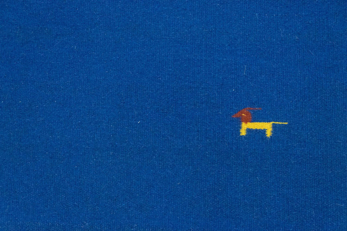 Tapis Kelim - Tendance - 180 x 120 cm - bleu
