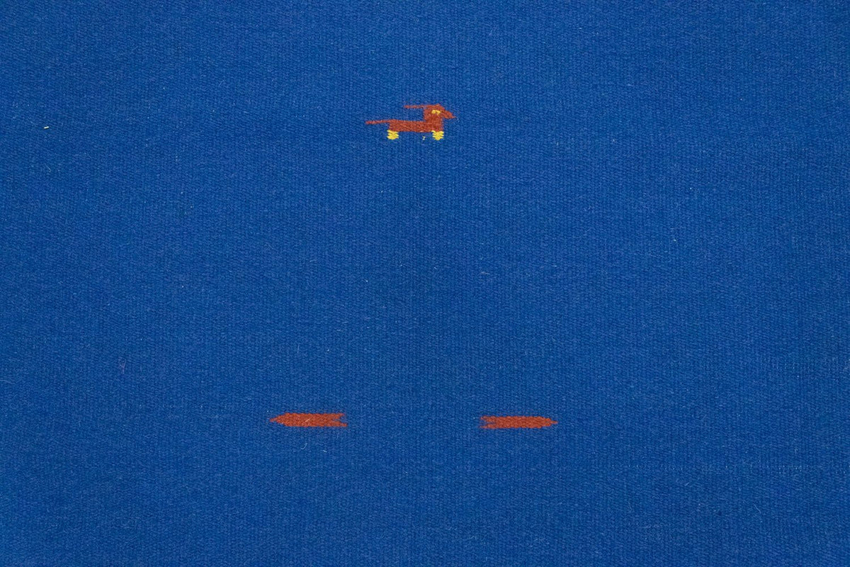 Tapis Kelim - Tendance - 180 x 120 cm - bleu