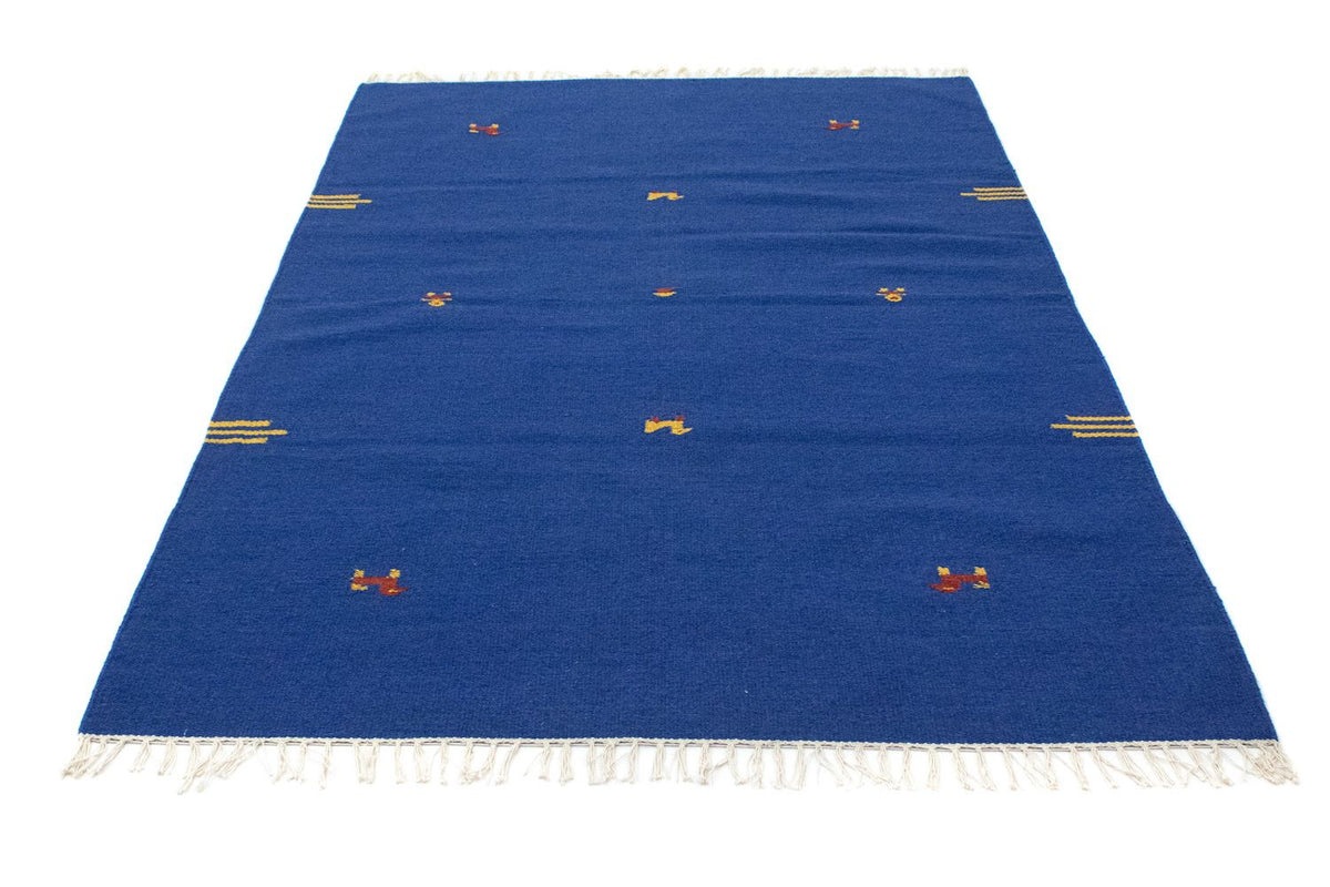 Tapis Kelim - Tendance - 180 x 120 cm - bleu