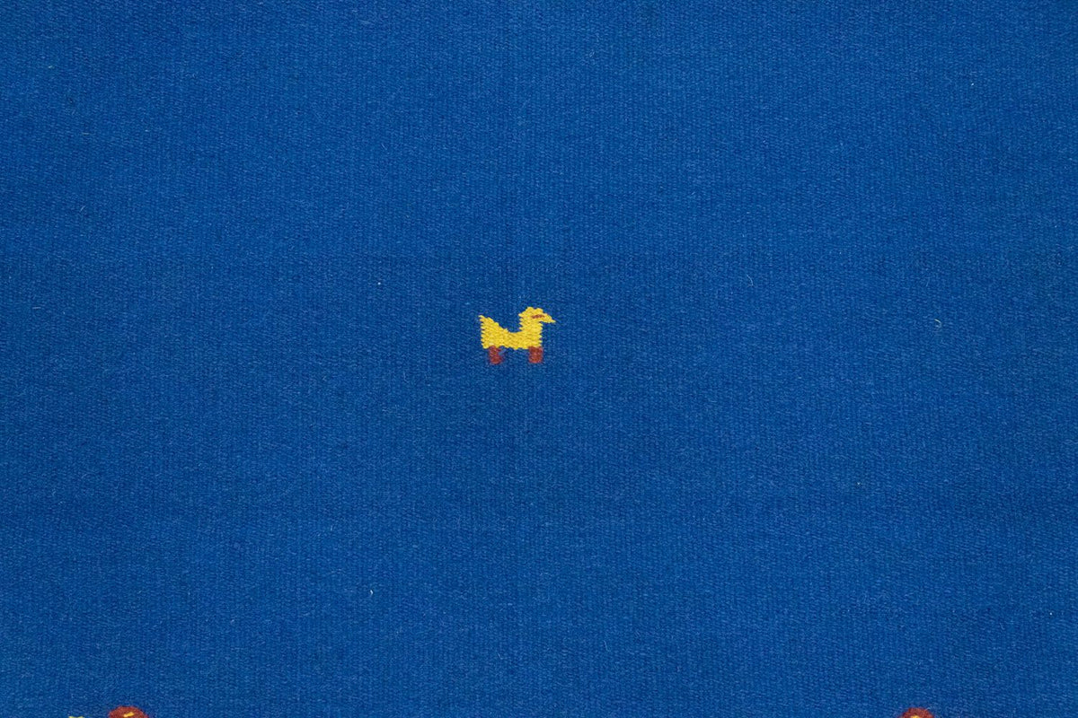 Tapis Kelim - Tendance - 180 x 120 cm - bleu