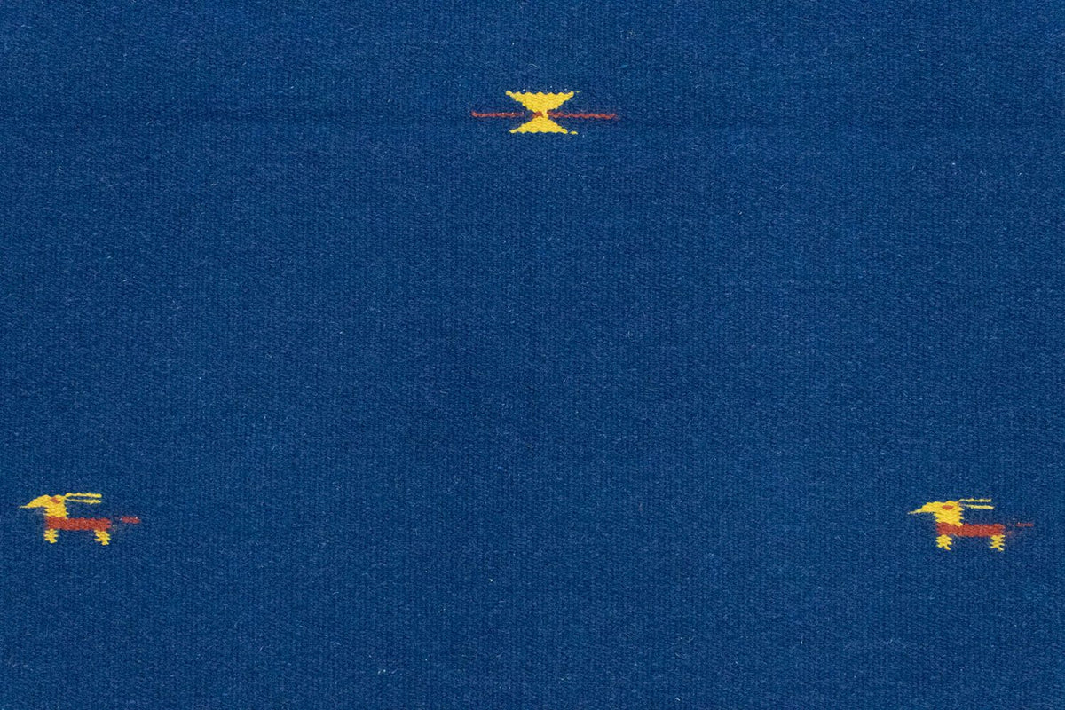 Tapis Kelim - Tendance - 180 x 120 cm - bleu
