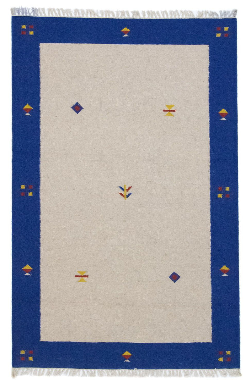 Tapis Kelim - Tendance - 180 x 120 cm - beige