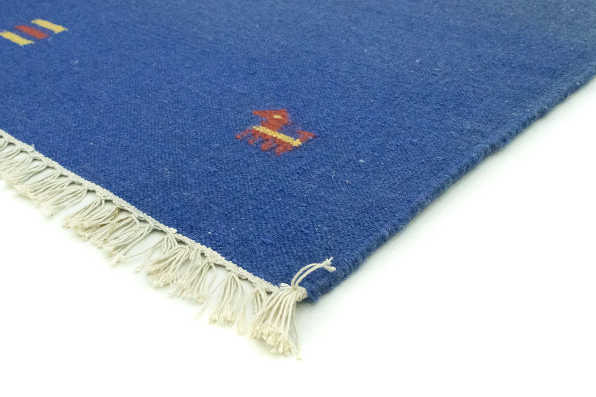 Tapis Kelim - Tendance - 300 x 200 cm - bleu