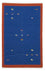 Tapis Kelim - Tendance - 180 x 120 cm - bleu