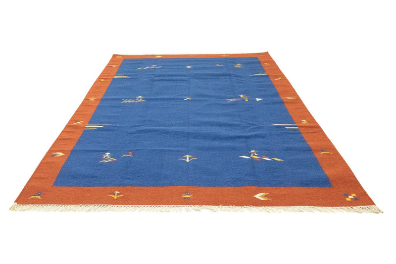 Tapis Kelim - Tendance - 300 x 200 cm - bleu