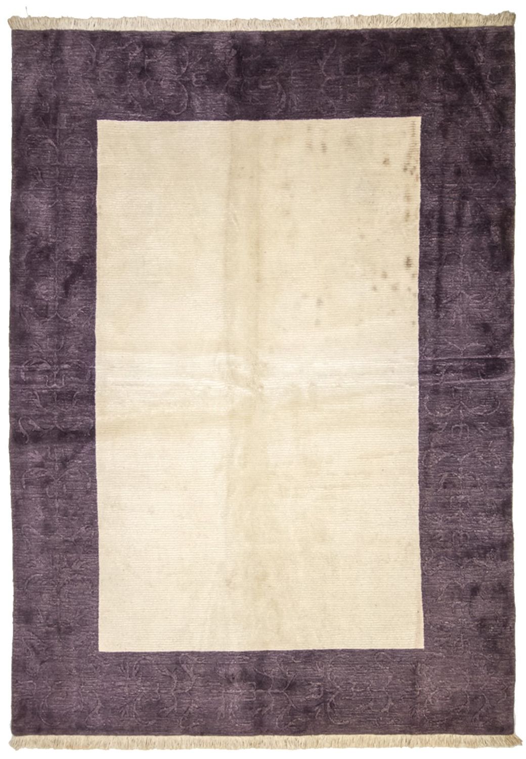 Tapis Népalais - 244 x 175 cm - beige