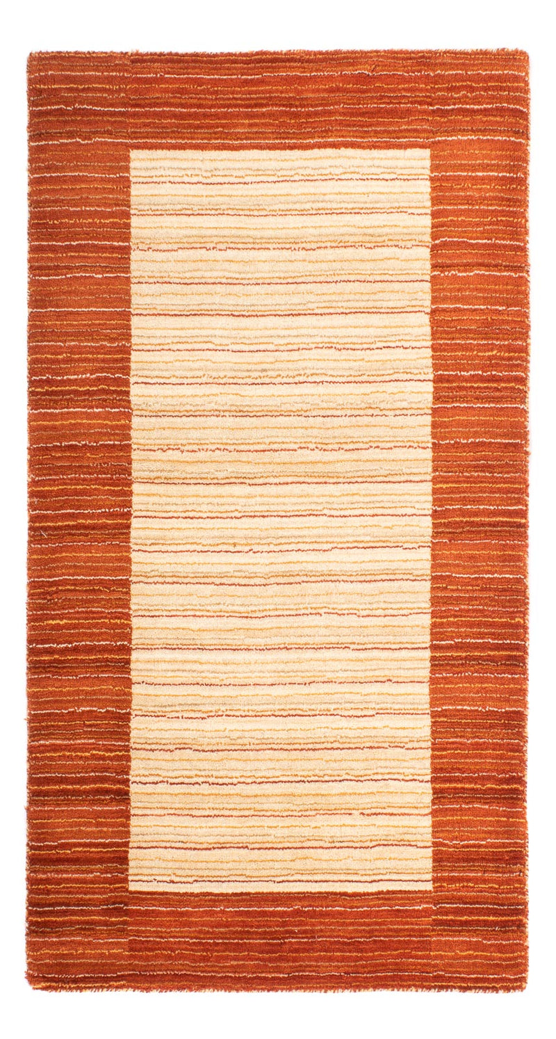 Tapis Gabbeh - Loribaft Softy - 132 x 72 cm - beige
