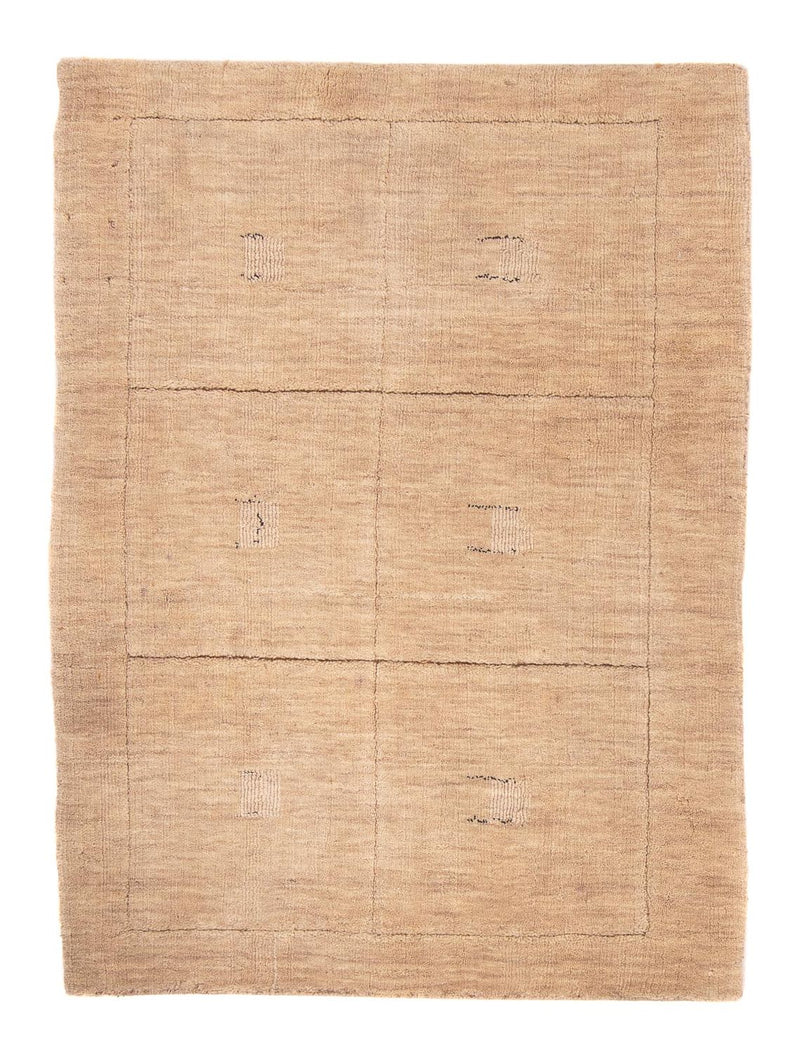 Tapis Gabbeh - Loribaft Softy - 117 x 85 cm - beige clair