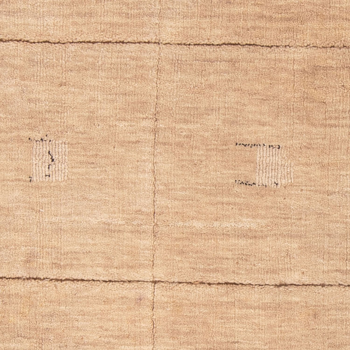 Tapis Gabbeh - Loribaft Softy - 117 x 85 cm - beige clair