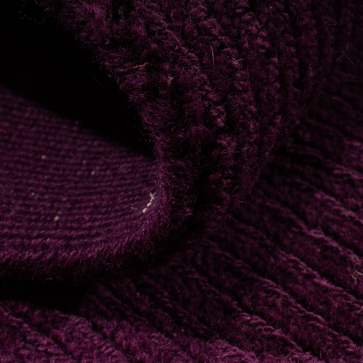 Tapis Gabbeh - Loribaft Softy - 138 x 63 cm - violet