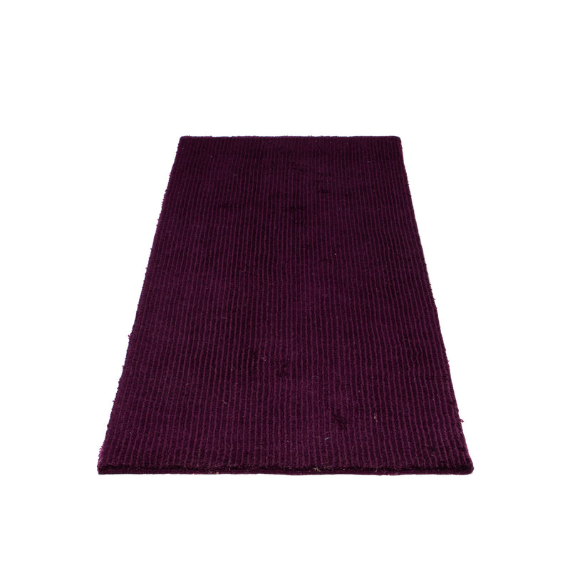 Tapis Gabbeh - Loribaft Softy - 138 x 63 cm - violet