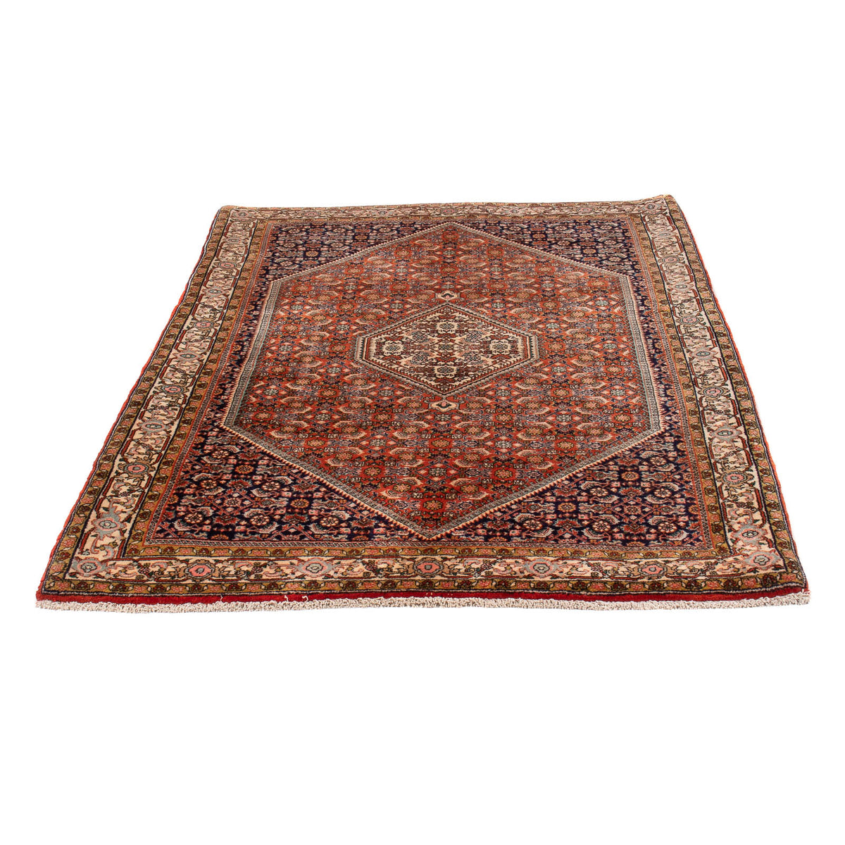Tapis persan - Bidjar - 168 x 116 cm - rouge