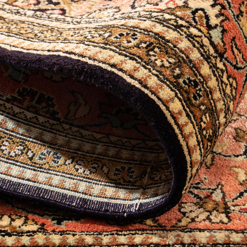 Tapis en soie - Ghom soie - Premium - 80 x 60 cm - rouge