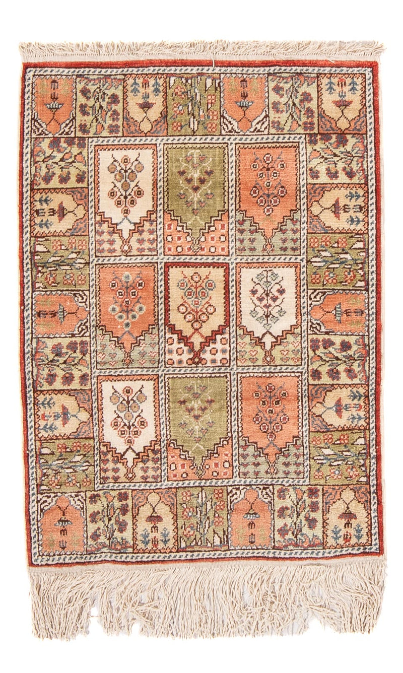 Tapis oriental - Hereke - 59 x 45 cm - multicolore