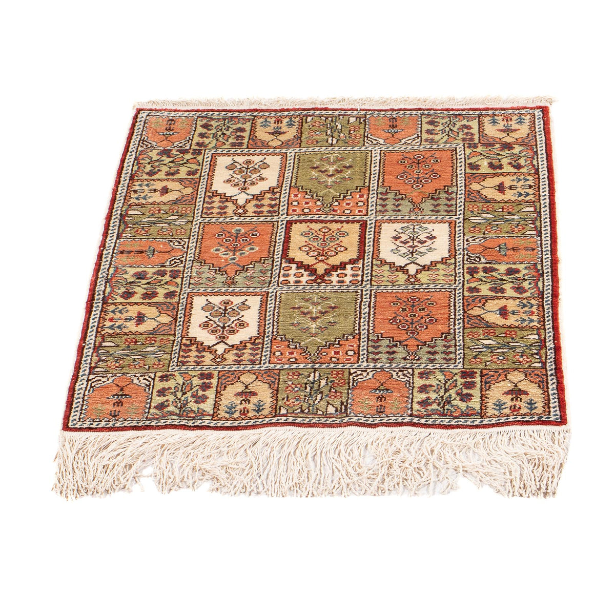 Tapis oriental - Hereke - 59 x 45 cm - multicolore