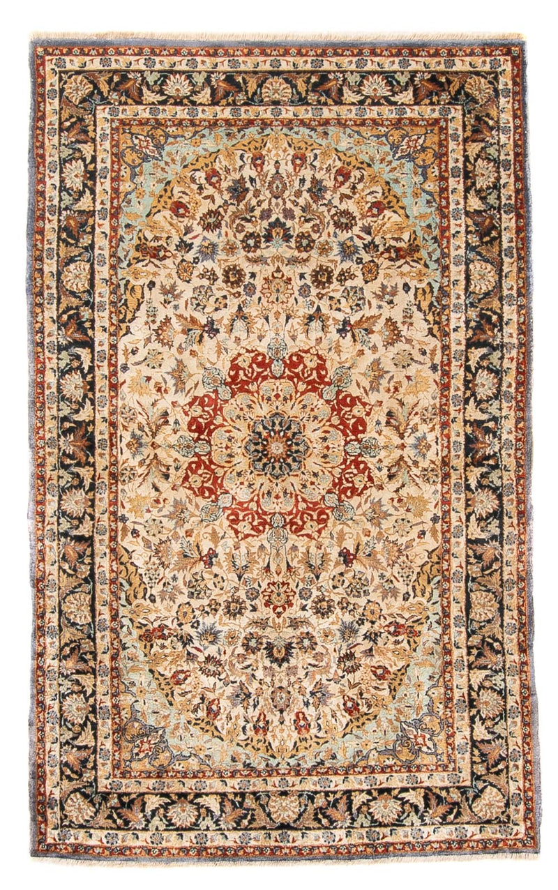 Tapis en soie - Soie chinoise - 154 x 94 cm - multicolore