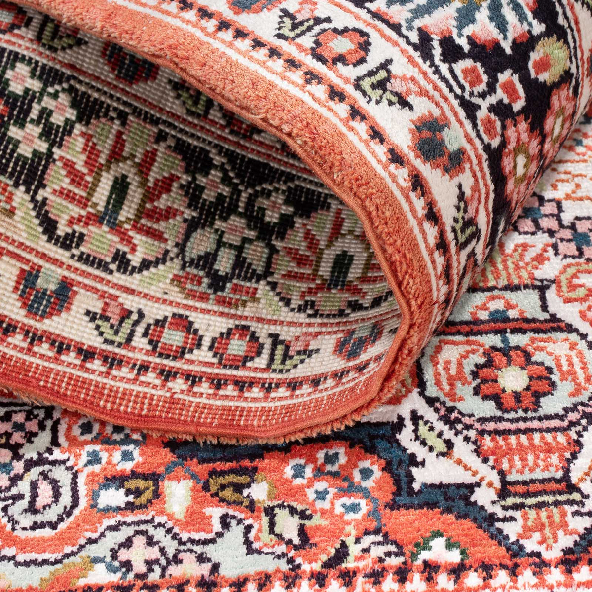 Tapis en soie - Soie chinoise - 91 x 63 cm - beige