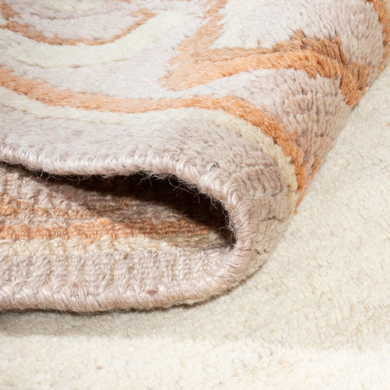 Tapis de couloir Tapis Népalais - 156 x 74 cm - beige