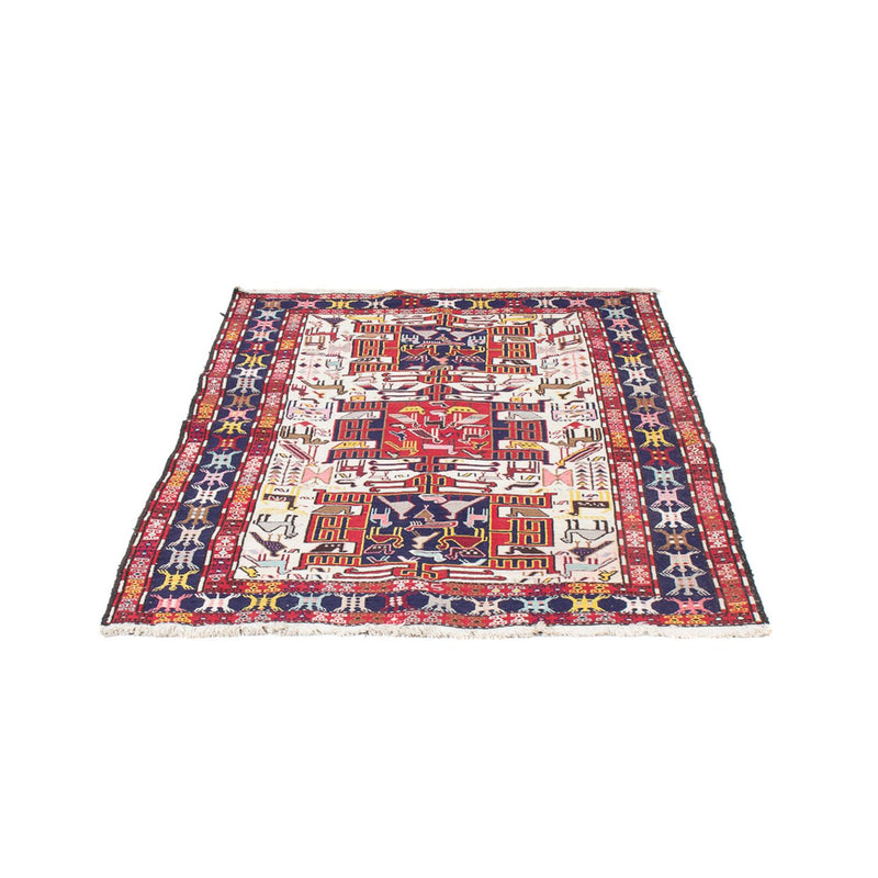 Tapis de couloir Tapis Kelim - Oriental - 135 x 109 cm - multicolore