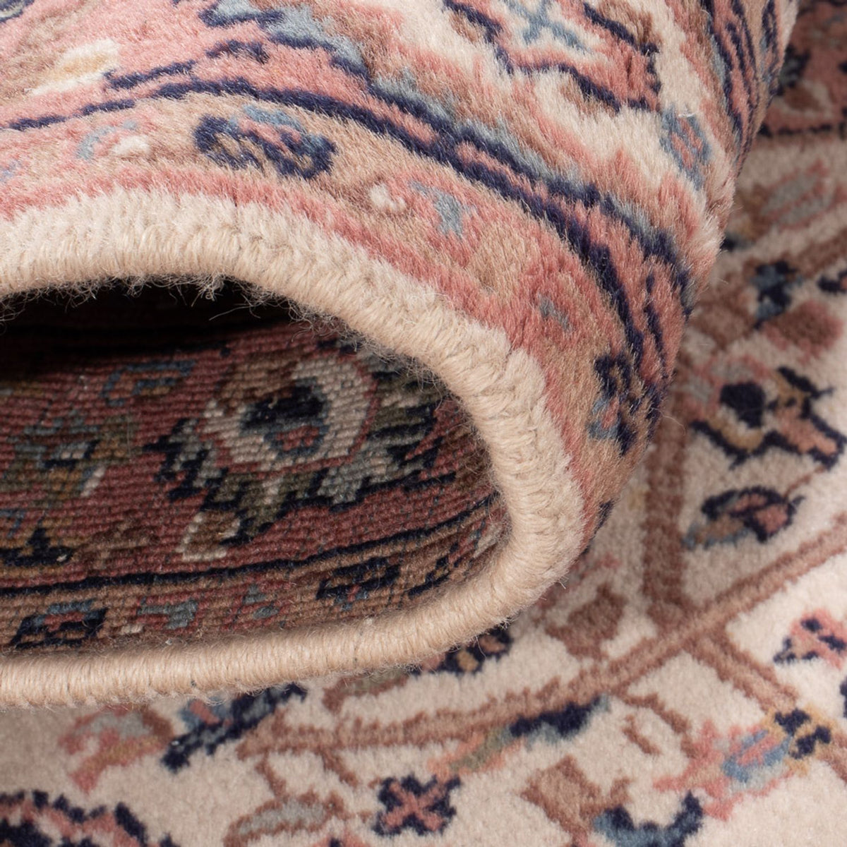 Tapis persan - Classique - 124 x 78 cm - beige foncé